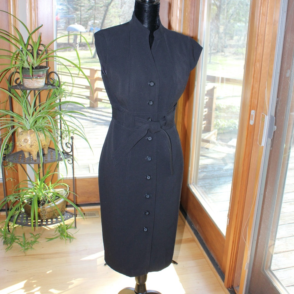 Calvin Klein dress, Solid Black Sz 8